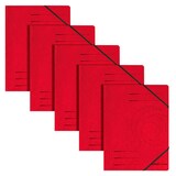 Artikelbild 1 für herlitz Eckspanner easy orga DIN A4 rot, 5 St., Artikelnummer 687897