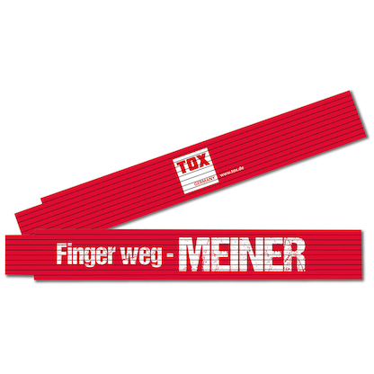 Artikelbild 24 für TOX Meterstab Finger weg - MEINER Holz 200,0 cm, Artikelnummer 560119