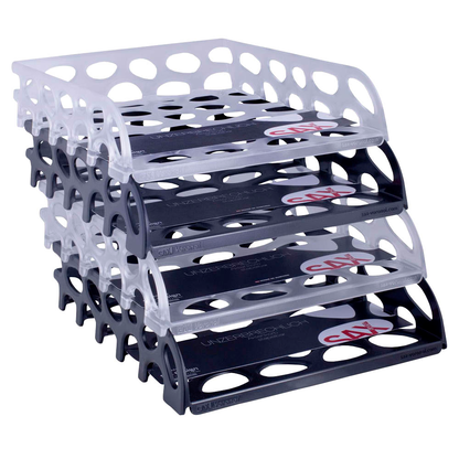 Artikelbild 2 für sax design Briefablage Voronoi schwarz, Artikelnummer 410466