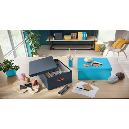 Artikelbild 4 für AKTION: LEITZ Click & Store Cosy Aufbewahrungsbox 32,0 l grau 36,9 x 48,2 x 20,0 cm mit Prämie nach Registrierung, Artikelnummer 652427