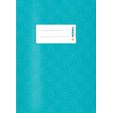 Artikelbild 1 für HERMA Heftumschlag mit Baststruktur türkis Kunststoff DIN A5, Artikelnummer 831927