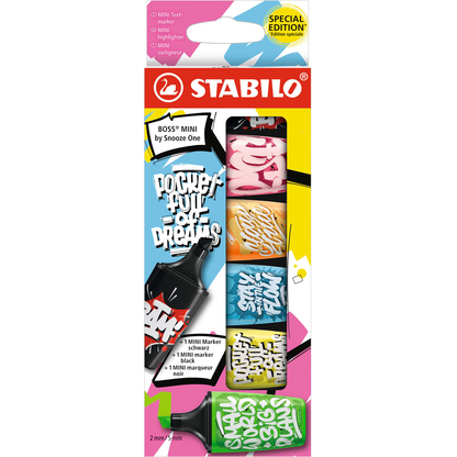 Artikelbild 8 für STABILO MINI by Snooze One Textmarker farbsortiert, 6 St., Artikelnummer 903747