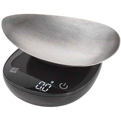 Artikelbild 2 für caso® Küchenwaage FinoCompact schwarz für max. 0,5 kg, Artikelnummer 271829