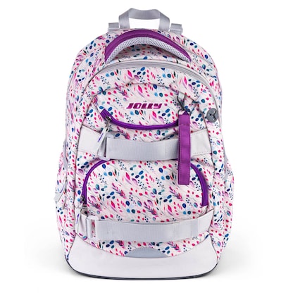 Artikelbild 3 für JOLLY Schulrucksack Next Gen Kunstfaser pink/ weiß, Artikelnummer 301071