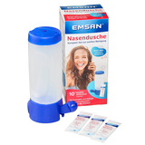 Artikelbild 1 für EMSAN Nasendusche 4083700302717 weiß, blau Kunststoff, Artikelnummer 450019