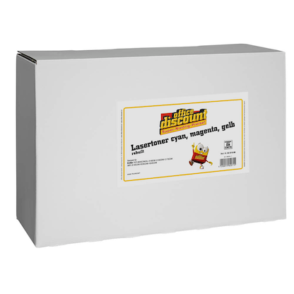 Artikelbild 2 für office discount cyan, magenta, gelb Toner kompatibel zu brother TN-245C/M/Y, 3er-Set, Artikelnummer 352219