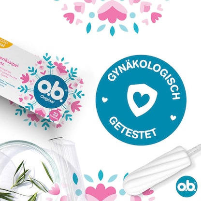 Artikelbild 6 für o.b. Tampons Original Normal für mittlere/stärkere Periode, 32 St., Artikelnummer 921977