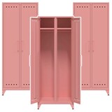 Artikelbild 1 für AKTION: 3 BISLEY Stahlschränke Fern Maxi FERMAX620P3 pastelpink 70,0 x 51,0 x 180,0 cm, aufgebaut, Artikelnummer 144596