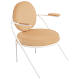 Artikelbild 1 für meet powered by PAPERFLOW Sessel SATURNE elfenbein weiß Kunstleder, 1 St., Artikelnummer 231627