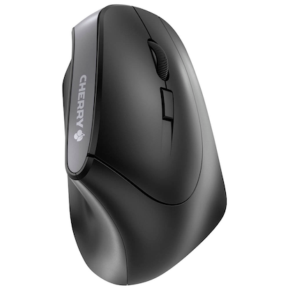 Artikelbild 1 für CHERRY MW 4500 Maus ergonomisch kabellos schwarz, Artikelnummer 491757