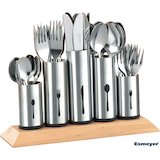 Artikelbild 1 für Esmeyer Besteckhalter PIPES silber, Artikelnummer 227934
