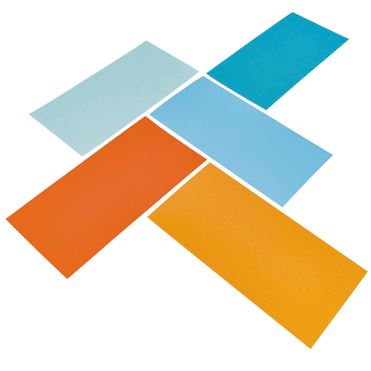 Artikelbild 2 für magnetoplan Moderationskarten Sea Dusk farbsortiert 20,0 x 10,0 cm, 250 St., Artikelnummer 606479