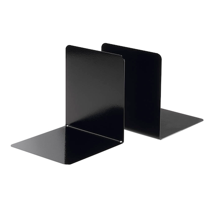 Artikelbild 1 für 2 MAUL Buchstützen schwarz 12,0 x 14,0 x 14,0 cm, Artikelnummer 142125