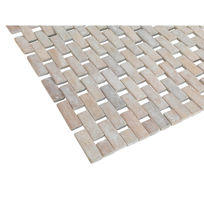 Artikelbild 2 für WENKO Badematte Bamboo weiß 50,0 x 80,0 cm, Artikelnummer 809027