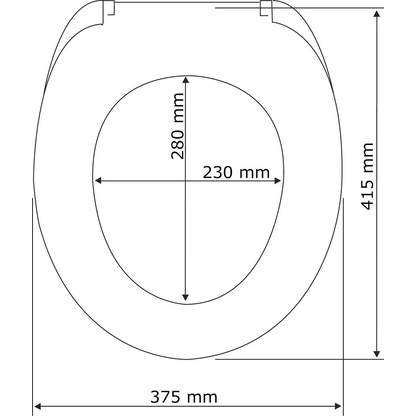 Artikelbild 5 für WENKO WC-Sitz mit Absenkautomatik Samos grau, Artikelnummer 812047