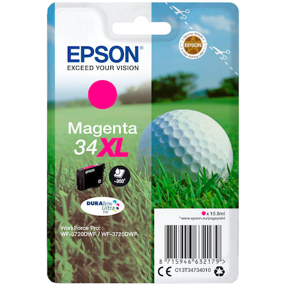 Artikelbild 2 für EPSON 34XL / T3473XL magenta Druckerpatrone, Artikelnummer 371265