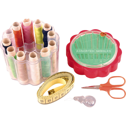 Artikelbild 4 für TSI Nähset Multi 35-teilig rot/transparent, Artikelnummer 536685