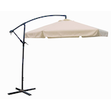 Artikelbild 1 für Garden Pleasure Sonnenschirm sechseckig, creme neigbar Ø 300,0 cm, Artikelnummer 897217