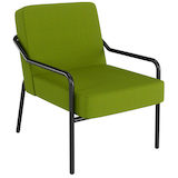 Artikelbild 1 für medso powered by PAPERFLOW Sessel MEDSO M grün schwarz Kunststoff, 1 St., Artikelnummer 522082