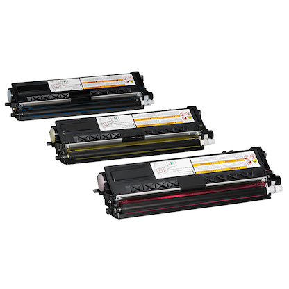 Artikelbild 3 für office discount cyan, magenta, gelb Toner kompatibel zu brother TN-325C/M/Y, 3er-Set, Artikelnummer 352125