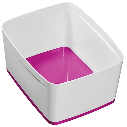 Artikelbild 14 für AKTION: LEITZ MyBox Aufbewahrungsbox 18,0 l perlweiß/pink 38,5 x 31,8 x 19,8 cm mit Prämie nach Registrierung, Artikelnummer 403156