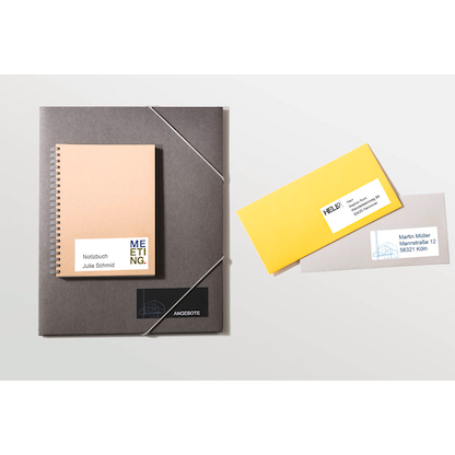 Artikelbild 7 für 720 AVERY Zweckform Etiketten 3490 weiß 70,0 x 36,0 mm, Artikelnummer 437780