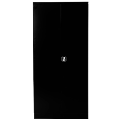 Artikelbild 2 für Gürkan Putzmittelschrank 110092 schwarz 92,0 x 42,0 x 195,0 cm, aufgebaut, Artikelnummer 561136