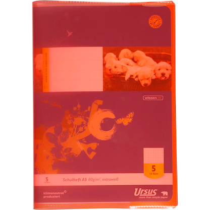 Artikelbild 8 für 5 JOLLY Heftumschläge farbsortiert Kunststoff DIN A5, Artikelnummer 528594