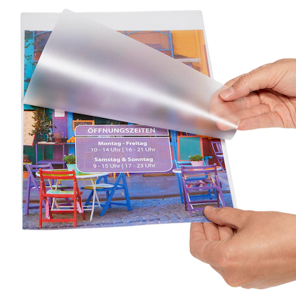 Artikelbild 13 für 100 GBC Laminierfolien glänzend für A4 175 micron, Artikelnummer 491917