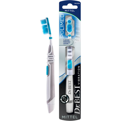 Artikelbild für Dr.Best VIBRATION Polimed Zahnbürste, Artikelnummer 569937