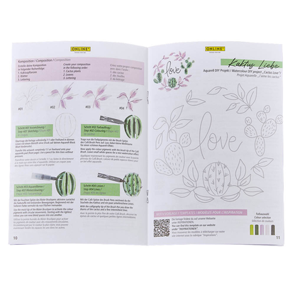 Artikelbild 4 für ONLINE® All-In-One Handlettering-Set farbsortiert, 1 Set, Artikelnummer 283931