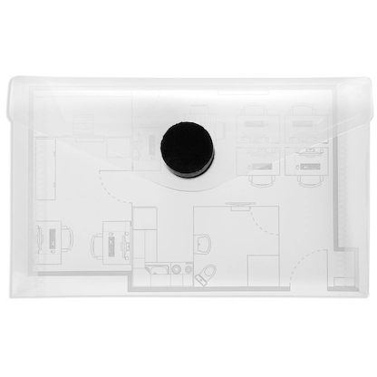 Artikelbild 3 für 10 FolderSys Dokumententaschen Visitenkarten-Format transparent glatt 0,20 mm, Artikelnummer 918151
