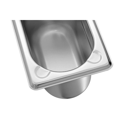 Artikelbild 3 für Bartscher GN-Behälter Basic Line 1/9 silber 1,0 l, 1 St., Artikelnummer 427288