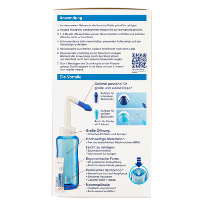 Artikelbild 8 für tetesept Nasendusche 4008491115698 blau, weiß Kunststoff, Artikelnummer 516086