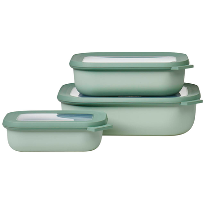 Artikelbild 2 für MEPAL Frischhaltedosen-Set Cirqula grün 0,5/ 1,0/ 2,0 l, 1 Set, Artikelnummer 311953