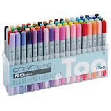 Artikelbild 1 für COPIC® Ciao A Layoutmarker-Set farbsortiert 1,0 + 6,0 mm, 72 St., Artikelnummer 711212
