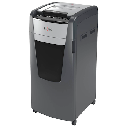 Artikelbild 11 für AKTION: Rexel Optimum AutoFeed+ 600X Aktenvernichter mit Partikelschnitt P-4, 4 x 28 mm, bis 600 Blatt, schwarz mit 120 Euro CashBack, Artikelnummer 429854
