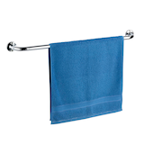 Artikelbild 1 für WENKO Handtuchhalter Basic silber, Artikelnummer 805103