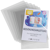 Artikelbild 1 für 50 bene Sichthüllen DIN A5 glasklar glatt 0,15 mm, Artikelnummer 839928