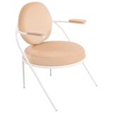 Artikelbild 1 für meet powered by PAPERFLOW Sessel SATURNE elfenbein weiß Stoff, 1 St., Artikelnummer 231698