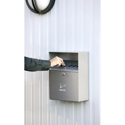 Artikelbild 2 für Bartscher Wandaschenbecher silber, Artikelnummer 425508