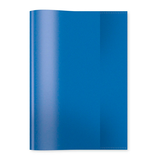 Artikelbild 1 für HERMA Heftumschlag transparent blau Kunststoff DIN A5, Artikelnummer 608426