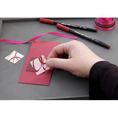 Artikelbild 7 für edding calligraphy pen 1255 Filzstifte schwarz, 3 St., Artikelnummer 491086