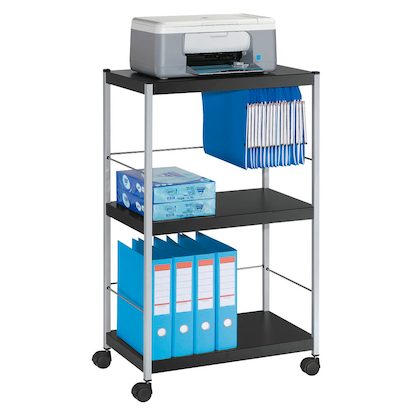 Artikelbild 15 für PAPERFLOW Bürowagen anthrazit 3 Ebenen 60,0 x 36,0 x 100,0 cm, Artikelnummer 134593