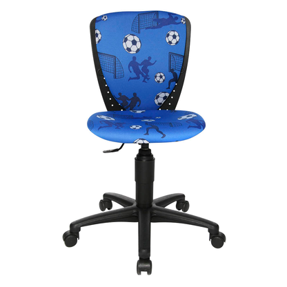 Artikelbild 2 für Topstar Kinderdrehstuhl High S'cool®, 70570 CA40 Stoff blau, Gestell schwarz, Artikelnummer 571489