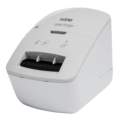Artikelbild 2 für brother QL-600G Etikettendrucker weiß, grau, Artikelnummer 873467