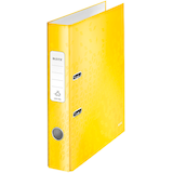 Artikelbild 1 für AKTION: LEITZ Ordner gelb Karton 5,0 cm DIN A4 mit Prämie nach Registrierung, Artikelnummer 911014