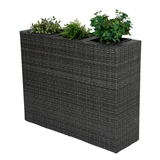 Artikelbild 1 für Garden Pleasure Pflanzkübel Kunststoff dunkelgrau rechteckig 100,0 cm, Artikelnummer 134672