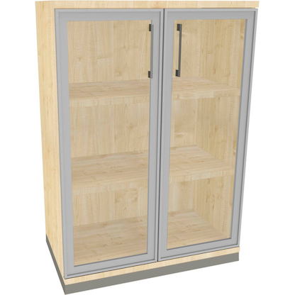 Artikelbild für fm Aktenschrank Oldenburg, 4260429768103 königsahorn, Acrylglas klar 2 Fachböden 80,0 x 44,2 x 113,3 cm, Artikelnummer 372484