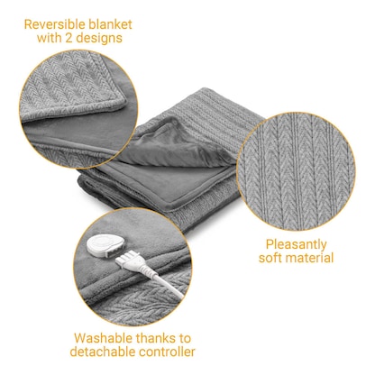 Artikelbild 5 für medisana HB 680 Heizdecke grau 120 W, Artikelnummer 858082